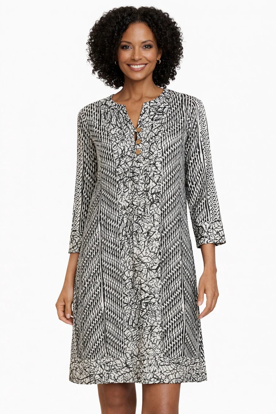 Soft Surroundings | Dresses | Soft Surroundings Raven Shift Dress Black White Print Size Medium 34 Sleeve | Poshmark Soft Surroundings | Dresses | Soft Surroundings Raven Shift Dress Black White Print Size Medium 34 Sleeve | Poshmark